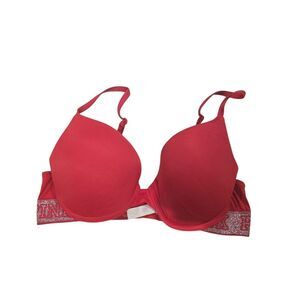 Pink Victorias Secret Wear Everywhere Push Up Bra Size 34C